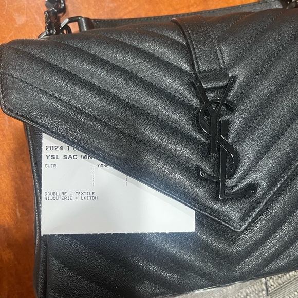 Saint Laurent Medium College Bag - Picture 1 of 8